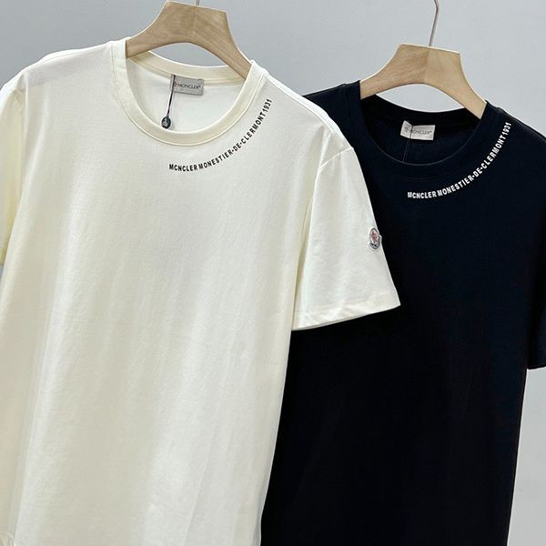スニーカーと◎モンクレール ロゴレタリング 半袖Tシャツ コピー mon22095